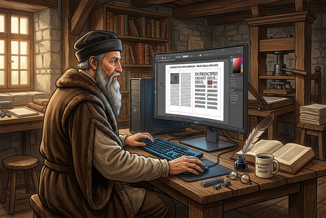 Volver a escribir en la era post-Gutenberg